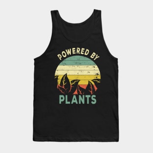 Vegan powered by plants veganism veggie Tank Top